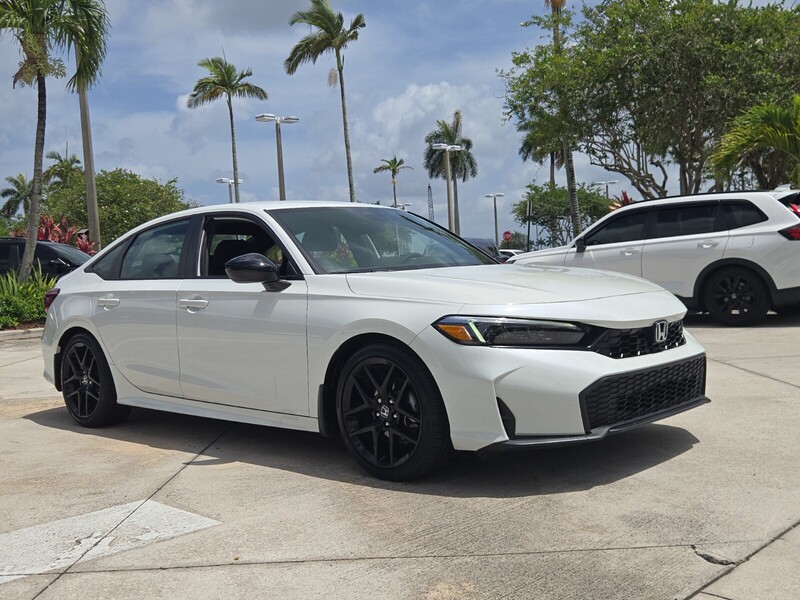 Used 2025 Honda Civic SPORT in DAVIE, FLORIDA