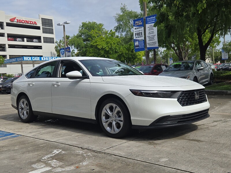Used 2025 Honda Accord Sedan LX in DAVIE, FLORIDA