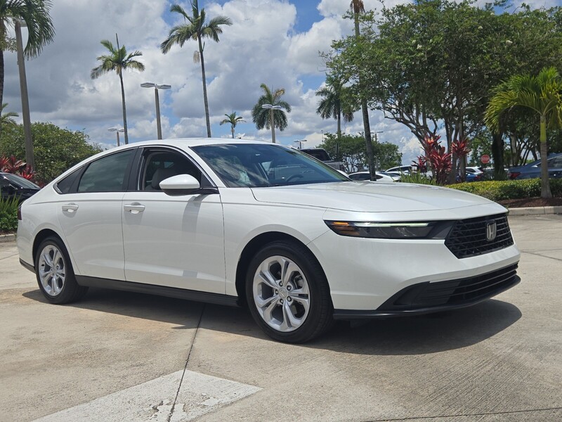 Used 2025 Honda Accord Sedan LX in DAVIE, FLORIDA