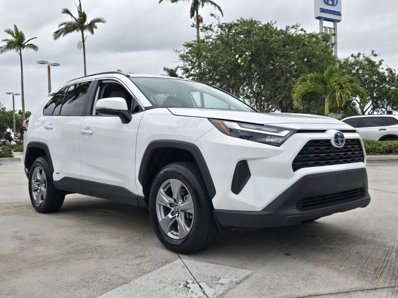 Used 2024 TOYOTA RAV4 HYBRID LE in DAVIE, FLORIDA