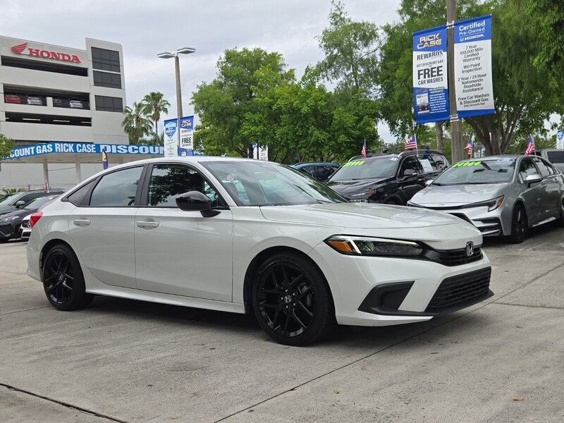 Used 2024 Honda Civic SPORT in DAVIE, FLORIDA