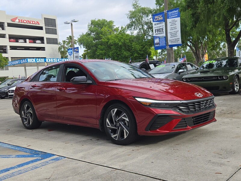 Used 2025 HYUNDAI ELANTRA SEL SPORT in DAVIE, FLORIDA
