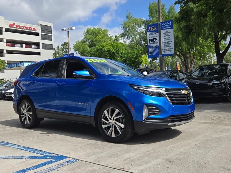 Used 2024 CHEVROLET EQUINOX LT in DAVIE, FLORIDA