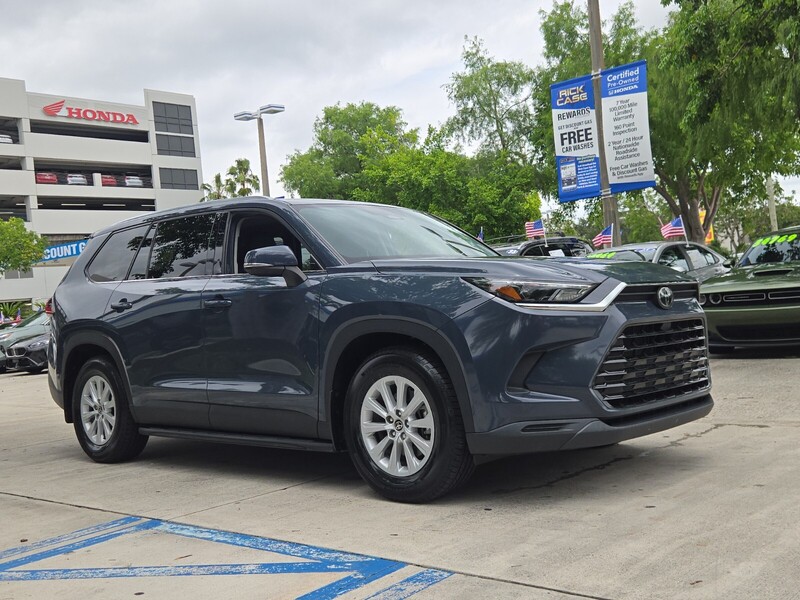 Used 2024 TOYOTA GRAND HIGHLANDER HYBRID XLE in DAVIE, FLORIDA
