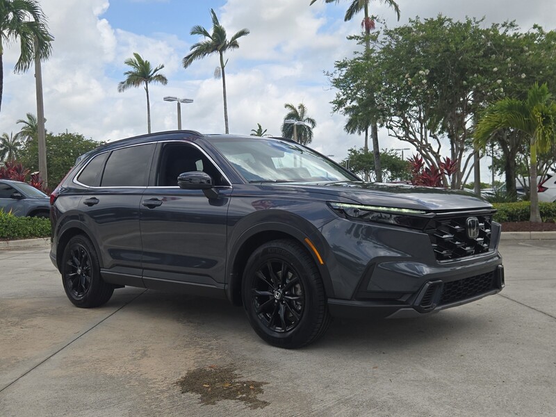 Used 2025 Honda CR-V Hybrid SPORT in DAVIE, FLORIDA