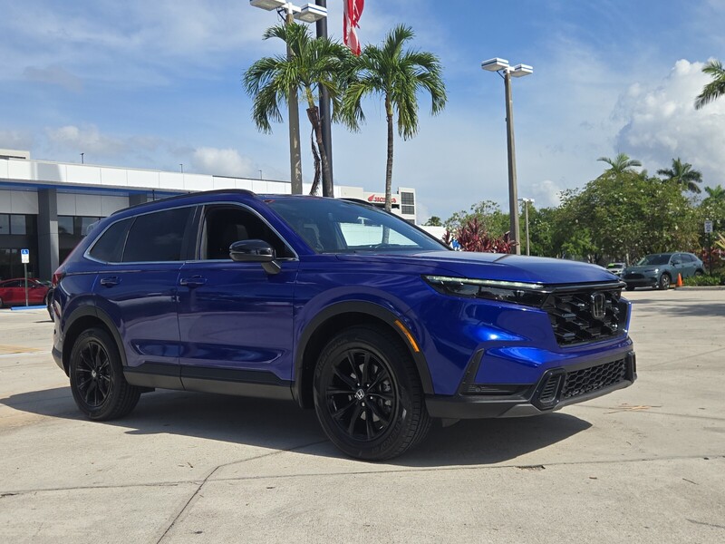 Used 2025 Honda CR-V Hybrid SPORT-L in DAVIE, FLORIDA
