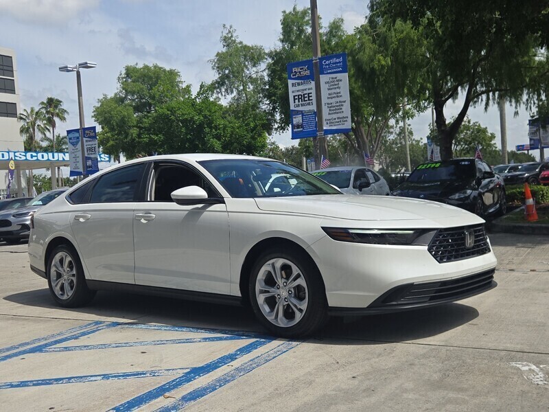 Used 2025 Honda Accord Sedan LX in DAVIE, FLORIDA