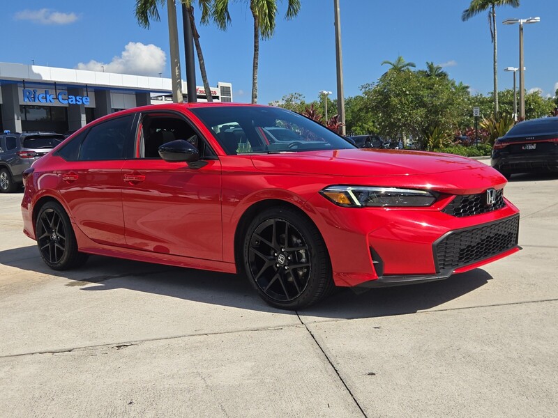 Used 2025 Honda CIVIC SEDAN HYBRID SPORT in DAVIE, FLORIDA