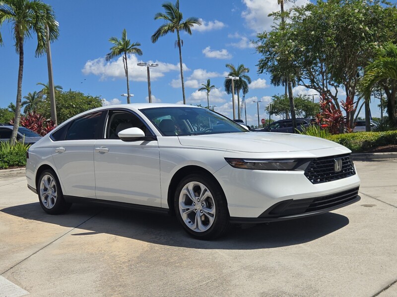 Used 2025 Honda Accord Sedan LX in DAVIE, FLORIDA