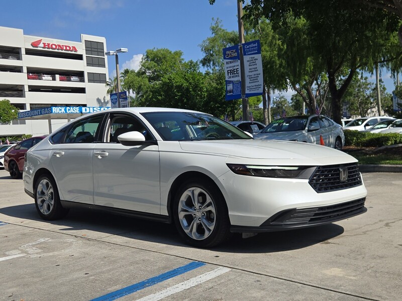 Used 2023 Honda Accord Sedan LX in DAVIE, FLORIDA