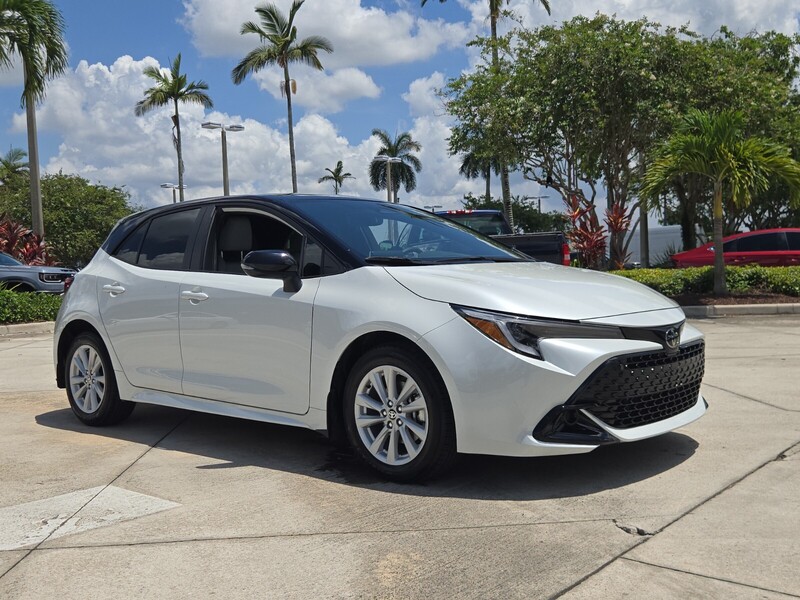 Used 2025 TOYOTA COROLLA HATCHBACK SE in DAVIE, FLORIDA
