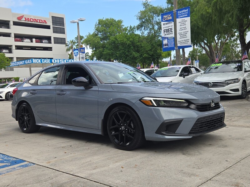 Used 2024 Honda Civic SPORT in DAVIE, FLORIDA