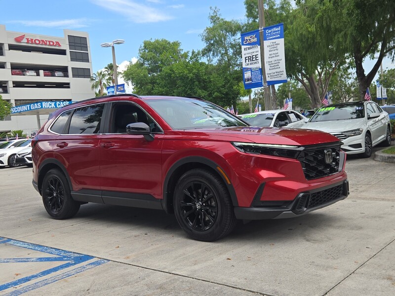 Used 2025 Honda CR-V Hybrid Sport-L in DAVIE, FLORIDA