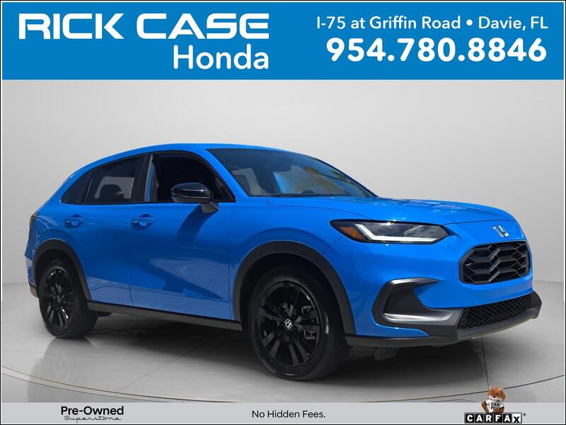 Used 2026 Honda HR-V SPORT in DAVIE, FLORIDA
