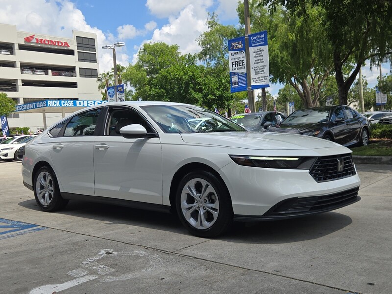 Used 2025 Honda Accord Sedan LX in DAVIE, FLORIDA