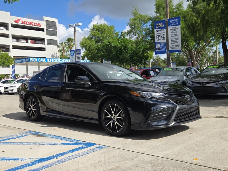 Used 2024 TOYOTA CAMRY SE in DAVIE, FLORIDA