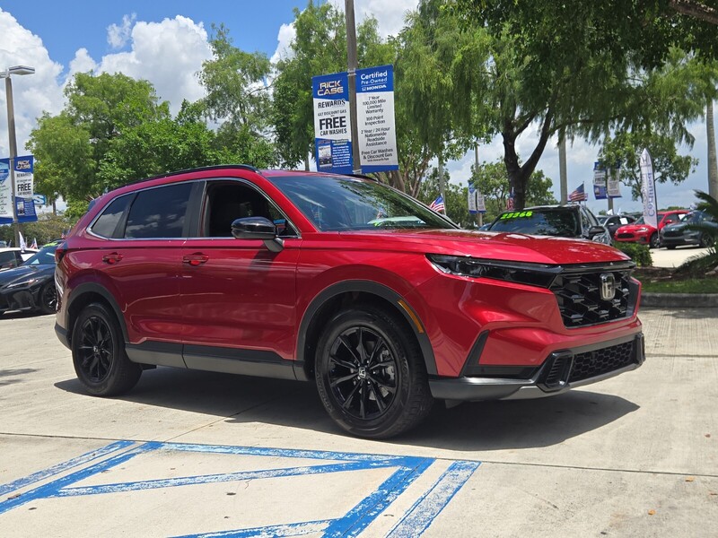 Used 2025 Honda CR-V Hybrid SPORT-L in DAVIE, FLORIDA
