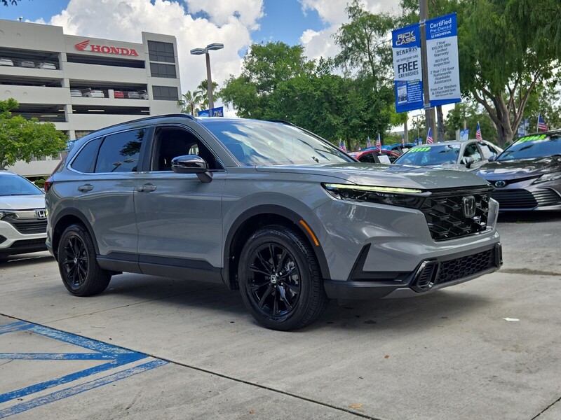Used 2025 Honda CR-V Hybrid SPORT in DAVIE, FLORIDA