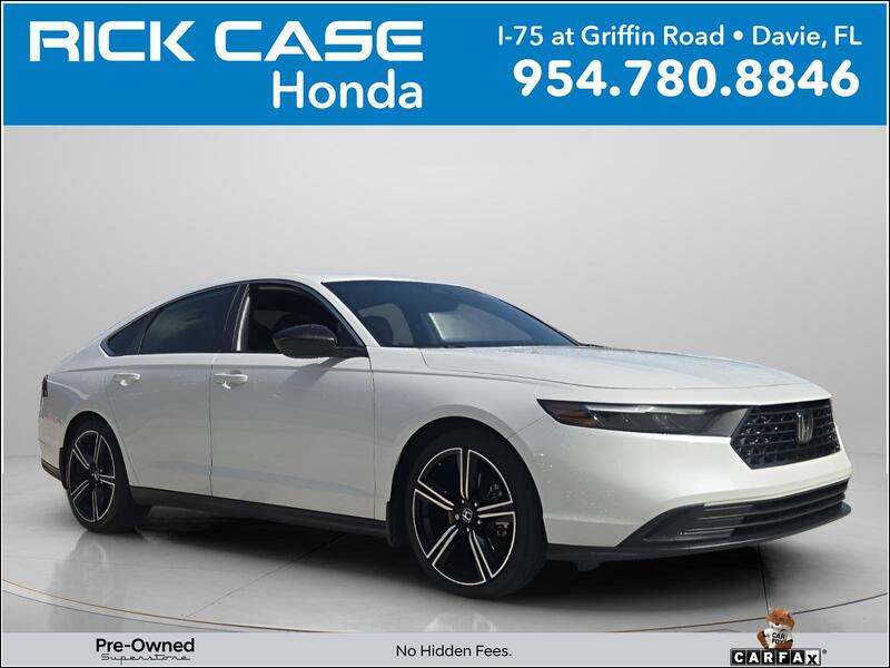 Used 2024 Honda Accord Hybrid SPORT in DAVIE, FLORIDA