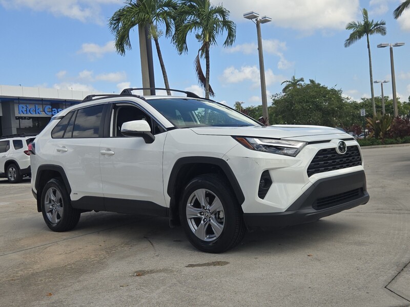 Used 2025 TOYOTA RAV4 HYBRID XLE in DAVIE, FLORIDA