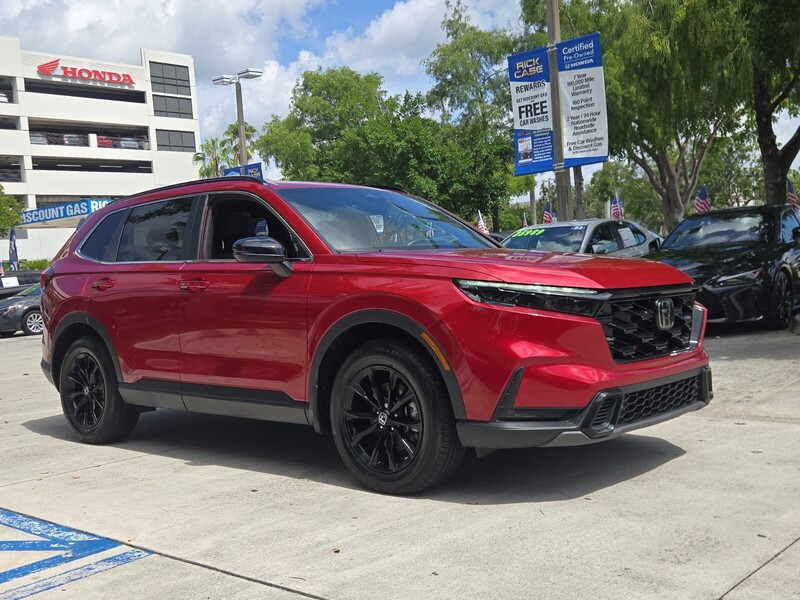 Used 2025 Honda CR-V Hybrid SPORT-L in DAVIE, FLORIDA