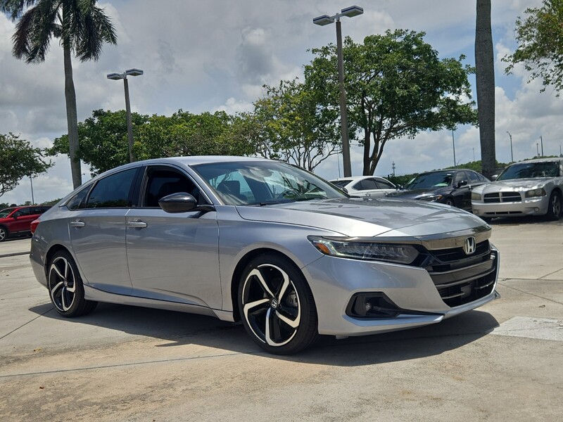 Used 2021 Honda Accord Sedan SPORT in DAVIE, FLORIDA