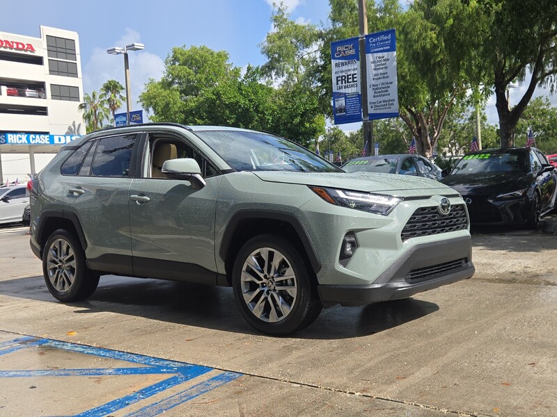 Used 2023 TOYOTA RAV4 XLE PREMIUM in DAVIE, FLORIDA