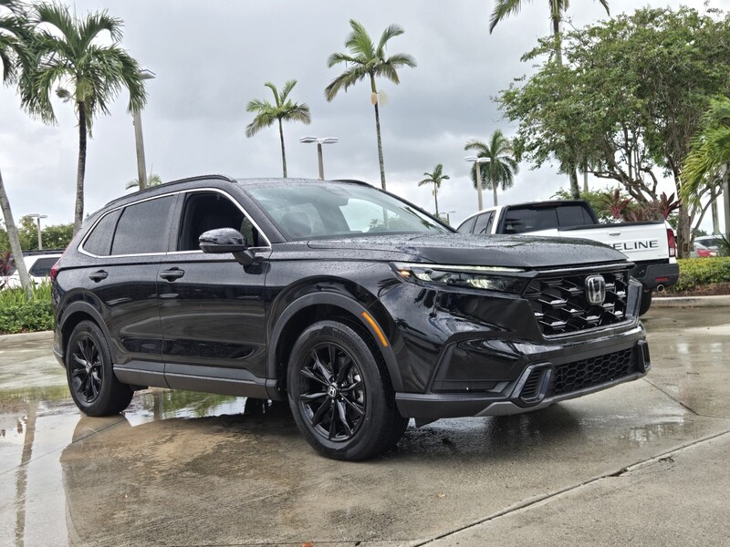 Used 2025 Honda CR-V Hybrid SPORT in DAVIE, FLORIDA