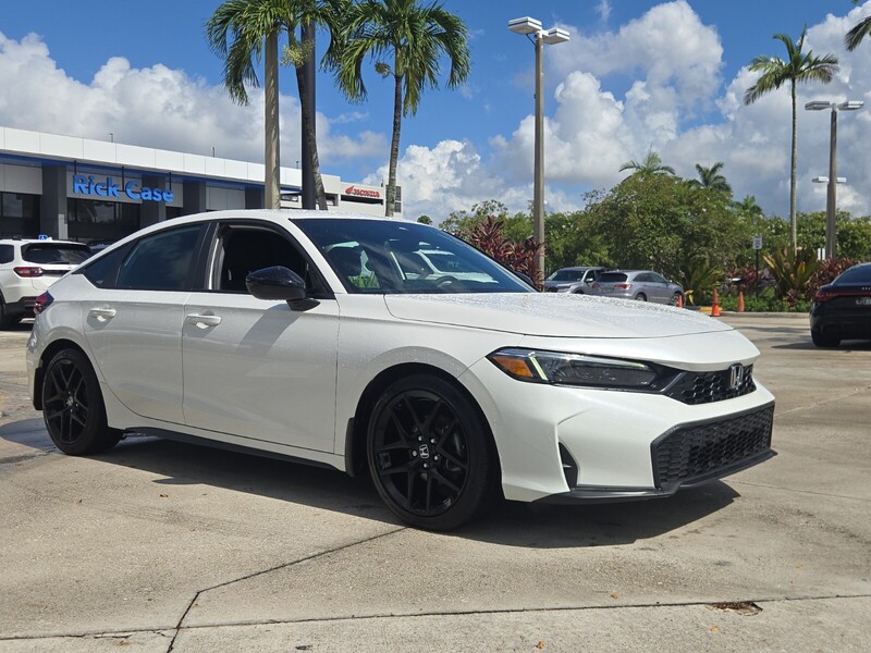Used 2025 Honda Civic Hatchback SPORT in DAVIE, FLORIDA