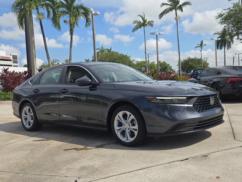Used 2025 Honda Accord Sedan LX in DAVIE, FLORIDA