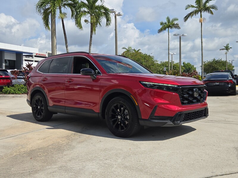 Used 2025 Honda CR-V Hybrid SPORT-L in DAVIE, FLORIDA
