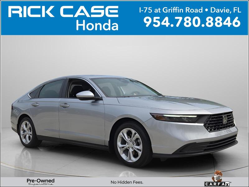 Used 2025 Honda Accord Sedan LX in DAVIE, FLORIDA