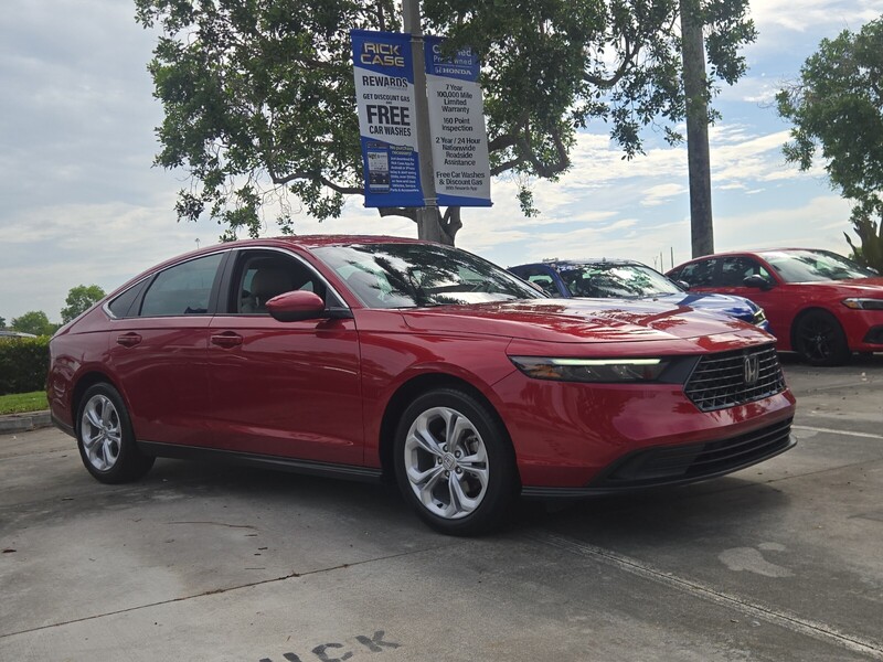 Used 2025 Honda Accord Sedan LX in DAVIE, FLORIDA