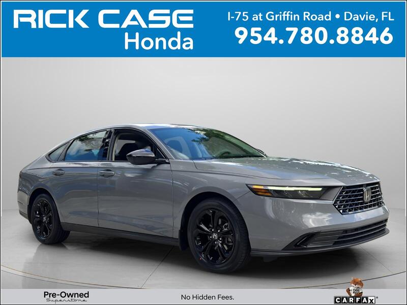 Used 2025 Honda Accord Sedan SE in DAVIE, FLORIDA