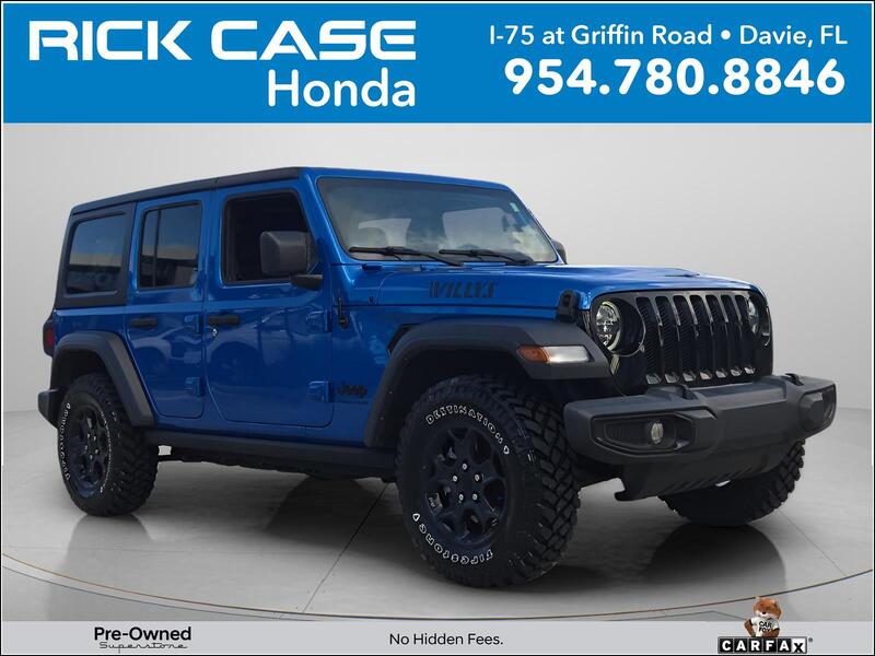 Used 2023 JEEP WRANGLER WILLYS in DAVIE, FLORIDA