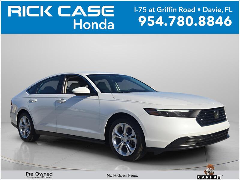 Used 2025 Honda Accord Sedan LX in DAVIE, FLORIDA
