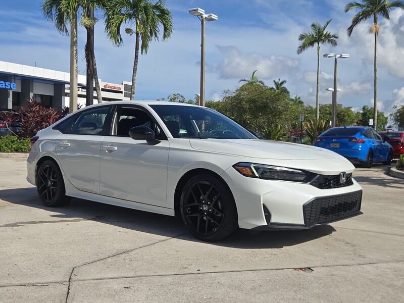 Used 2025 Honda Civic SPORT in DAVIE, FLORIDA