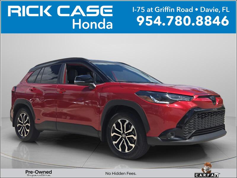 Used 2023 TOYOTA COROLLA CROSS HYBRID SE in DAVIE, FLORIDA
