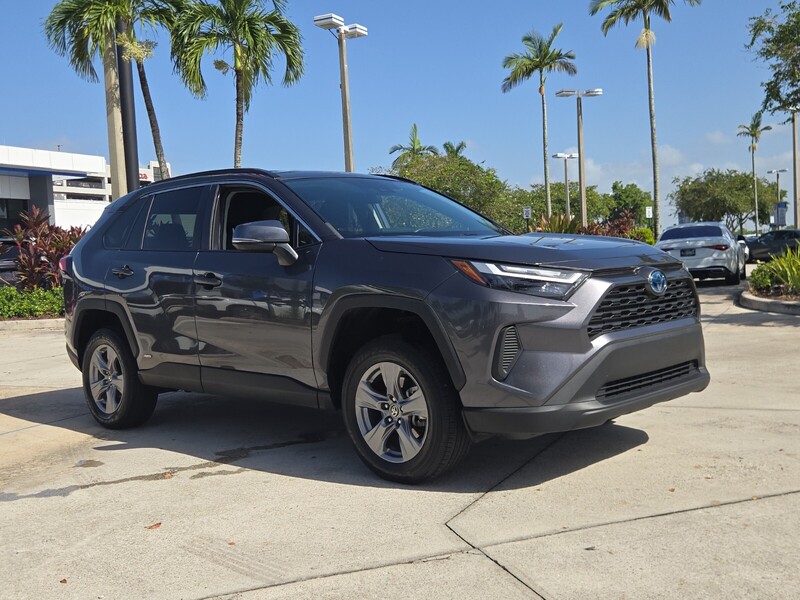 Used 2024 TOYOTA RAV4 HYBRID XLE in DAVIE, FLORIDA