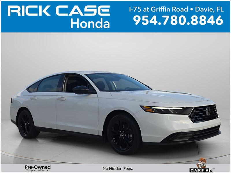Used 2025 Honda Accord Sedan SE in DAVIE, FLORIDA