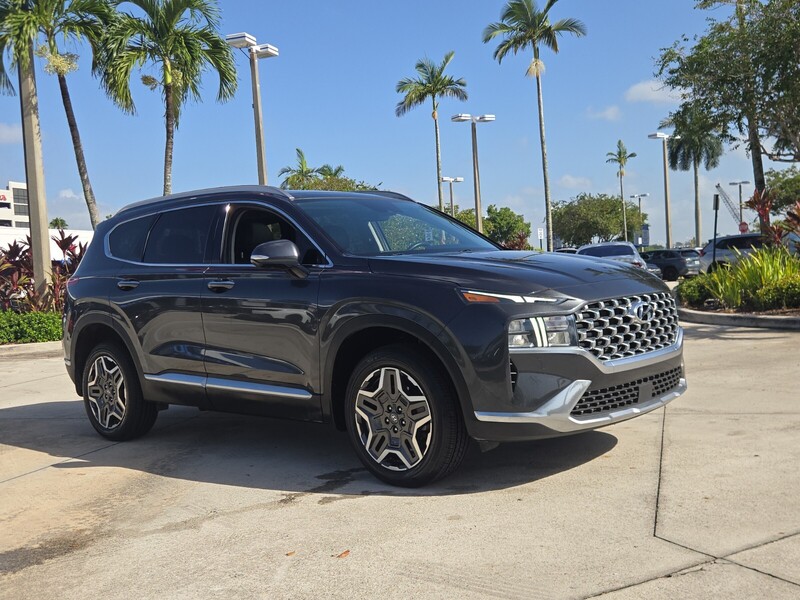 Used 2023 HYUNDAI SANTA FE HYBRID SEL PREMIUM in DAVIE, FLORIDA