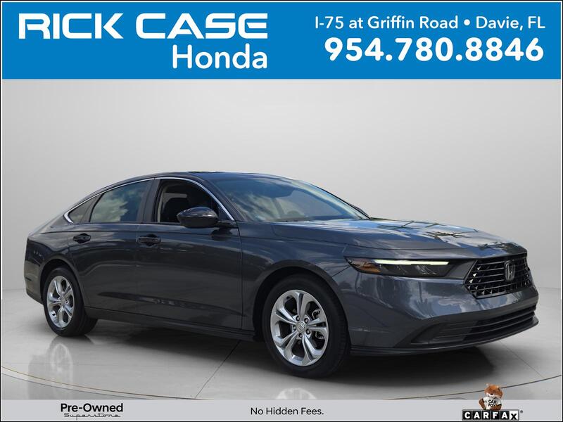 Used 2024 Honda Accord Sedan LX in DAVIE, FLORIDA