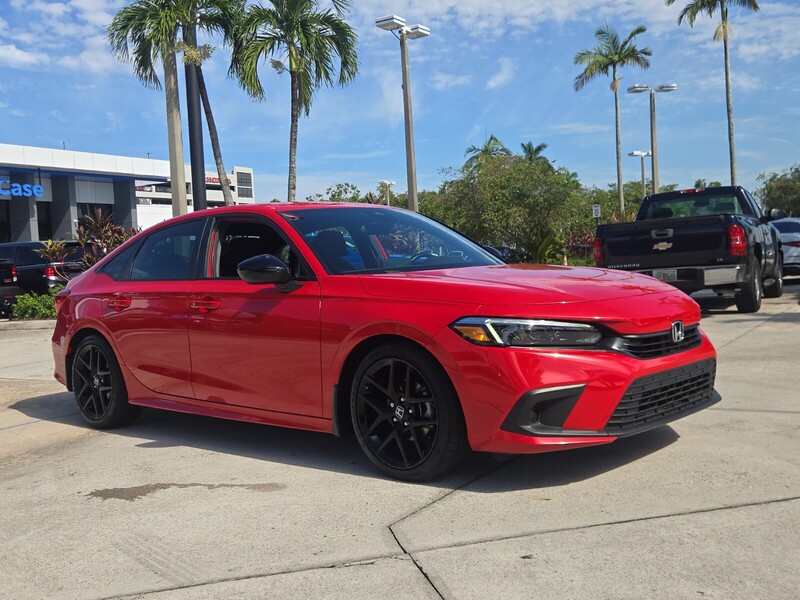 Used 2024 Honda Civic SPORT in DAVIE, FLORIDA