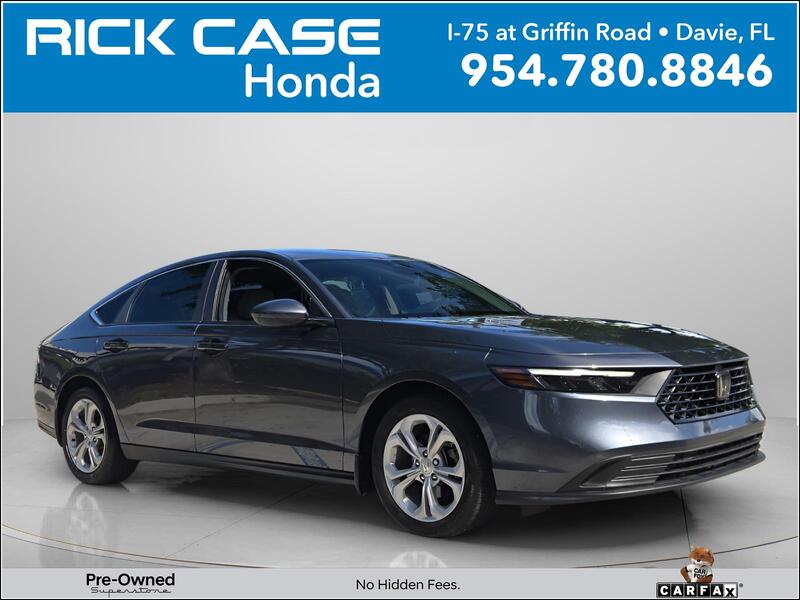 Used 2024 Honda Accord Sedan LX in DAVIE, FLORIDA