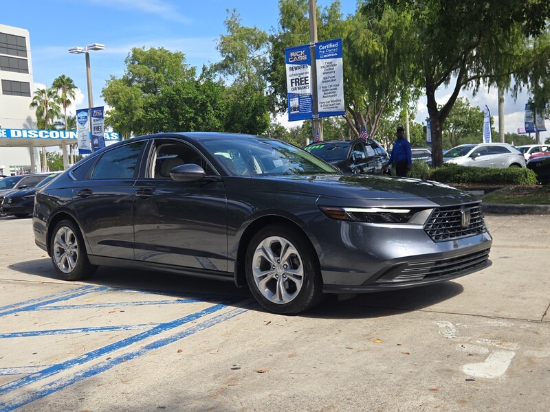 Used 2024 Honda Accord Sedan LX in DAVIE, FLORIDA