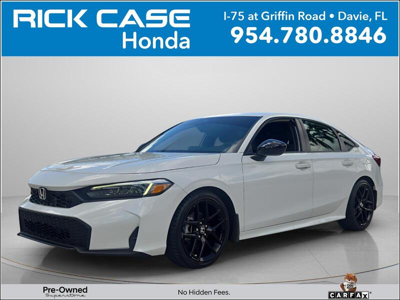 Used 2025 Honda Civic SPORT in DAVIE, FLORIDA