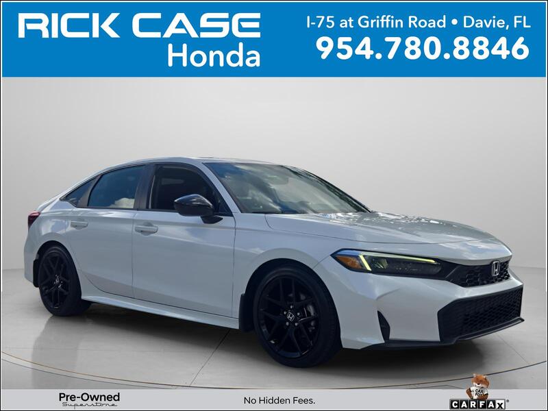 Used 2025 Honda Civic SPORT in DAVIE, FLORIDA