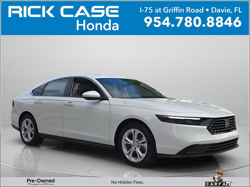 Used 2025 Honda Accord Sedan LX in DAVIE, FLORIDA