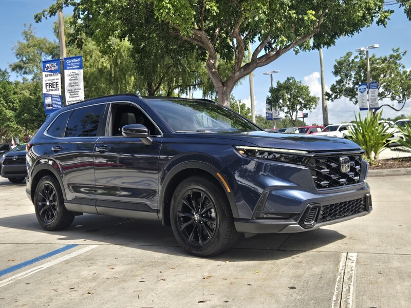 Used 2025 Honda CR-V Hybrid SPORT-L in DAVIE, FLORIDA