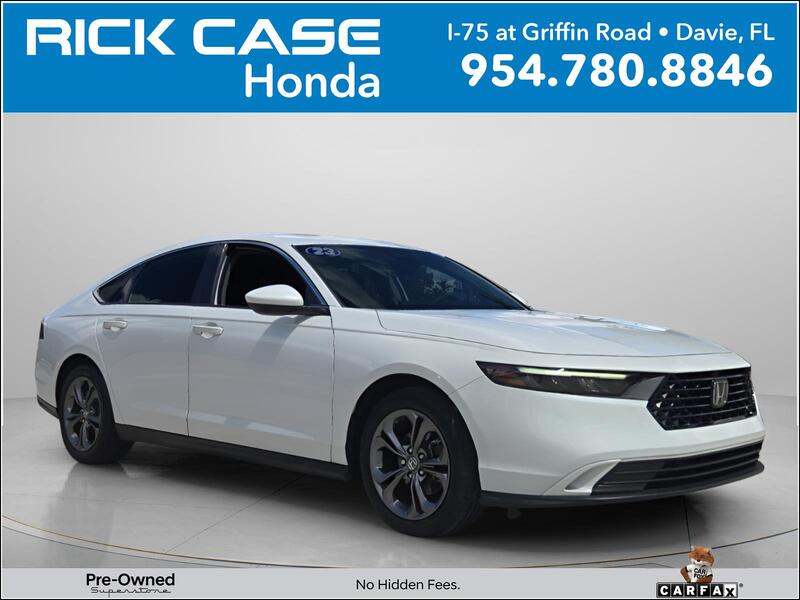 Used 2023 Honda Accord Sedan EX in DAVIE, FLORIDA